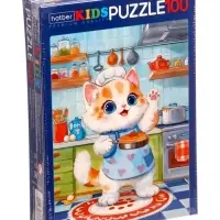 Пазл 100 эл. "Пушистый поваренок" 165х230мм 100ПЗ5_34988