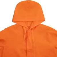 Дождевик детский RainDrop Kids, оранжевый, 8 лет (рост 118-128)