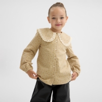 Рубашка для девочки из фланели KAFTAN размер 34 (122-128 см)