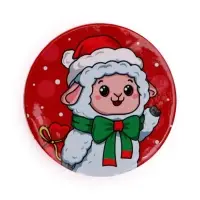 Funny toys Пружинка радуга "Веселая овечка", инфо, цвета МИКС, d.-5см