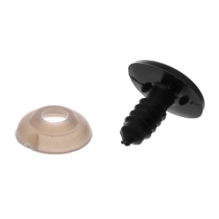 Глаза винтовые с заглушками, набор 4 шт., размер 1 шт: 1,65 &times; 1,3 см