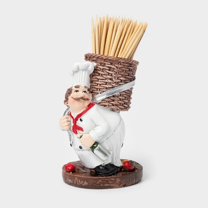 Подставка под зубочистки «Весёлый повар» Подставка под зубочистки «Весёлый повар»