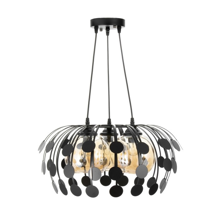 Светильник BayerLux Светильник BayerLux "Дикси" 3хЕ27 40Вт черный 45х45х22-122см