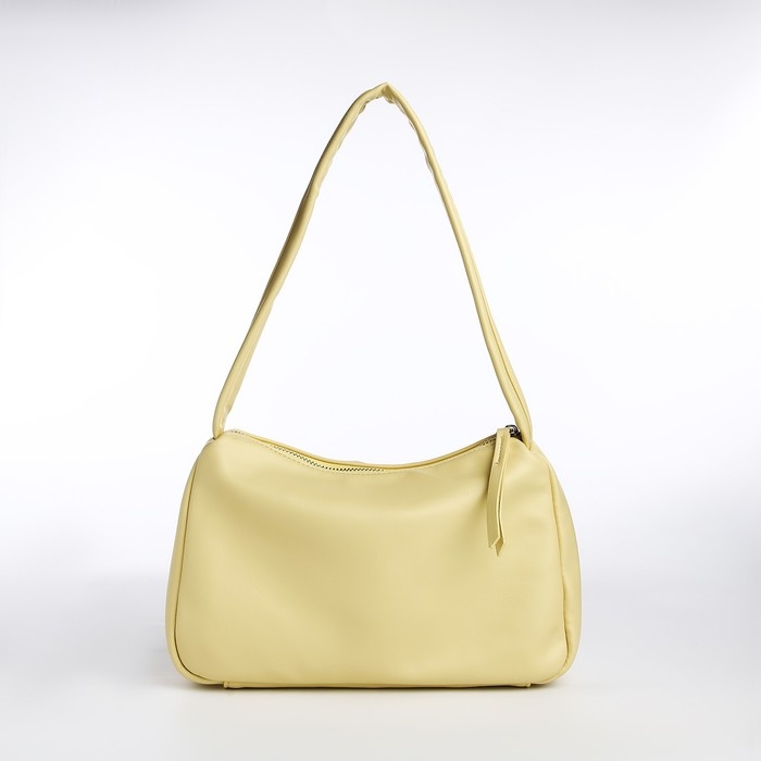 Сумка женская на молнии, цвет жёлтый Сумка женская на молнии, цвет жёлтый