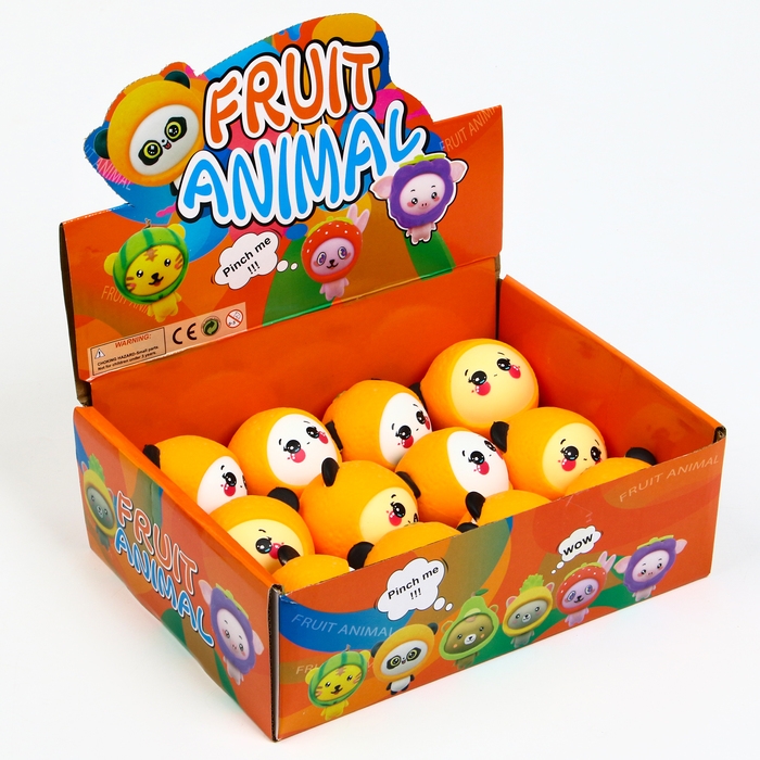 Мялка «Панда» с пастой, цвета МИКС Мялка «Панда» с пастой, цвета МИКС