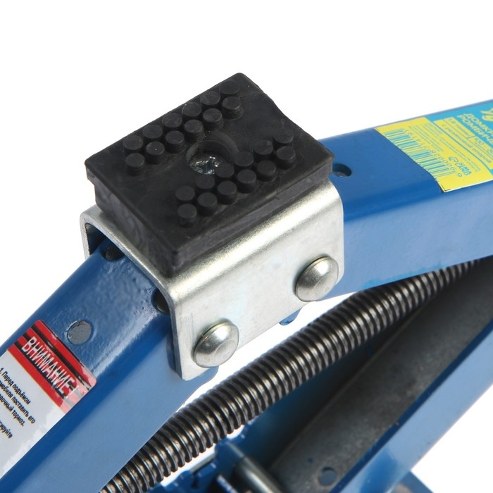 Домкрат ромбический ТУНДРА, с резиновой опорой, высота подъема 100 - 365 мм, 1.8 тонны Домкрат ромбический ТУНДРА, с резиновой опорой, высота подъема 100 - 365 мм, 1.8 тонны