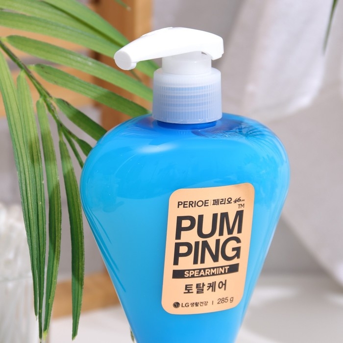 Зубная паста PERIOE Spearmint Pumping Toothpaste, 285 г Зубная паста PERIOE Spearmint Pumping Toothpaste, 285 г