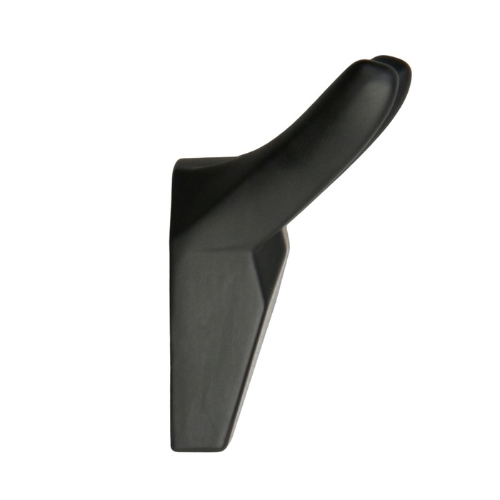 Крючок мебельный CAPPIO HORN, двухрожковый, черный Крючок мебельный CAPPIO HORN, двухрожковый, черный