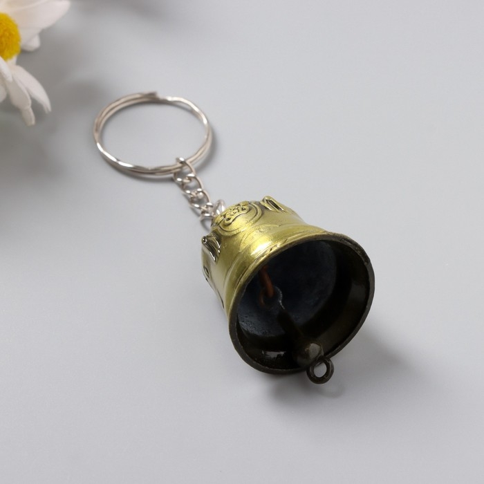 Брелок металл  Брелок металл "Колокольчик ажурный" МИКС 3,5х3х3 см