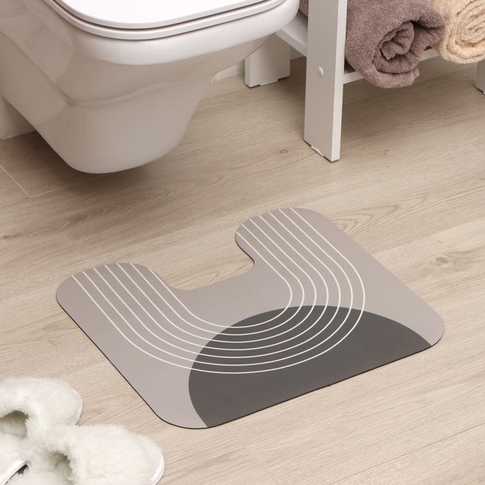 Коврик для ванной Этель Коврик для ванной Этель "Bathroom", 40х45 см