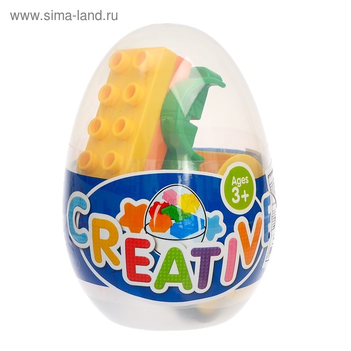 Конструктор в яйце «Городской транспорт», 6 видов МИКС