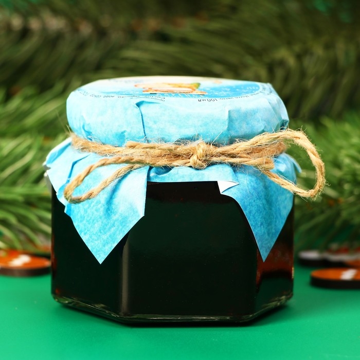 Новый год. Варенье Новый год. Варенье "Волшебного Нового Года" из горной черники, 100 мл