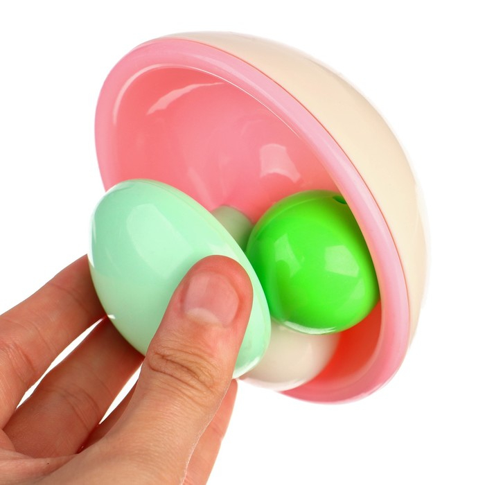 Набор погремушек «Карусельки», 3 шт, Крошка Я Набор погремушек «Карусельки», 3 шт, Крошка Я