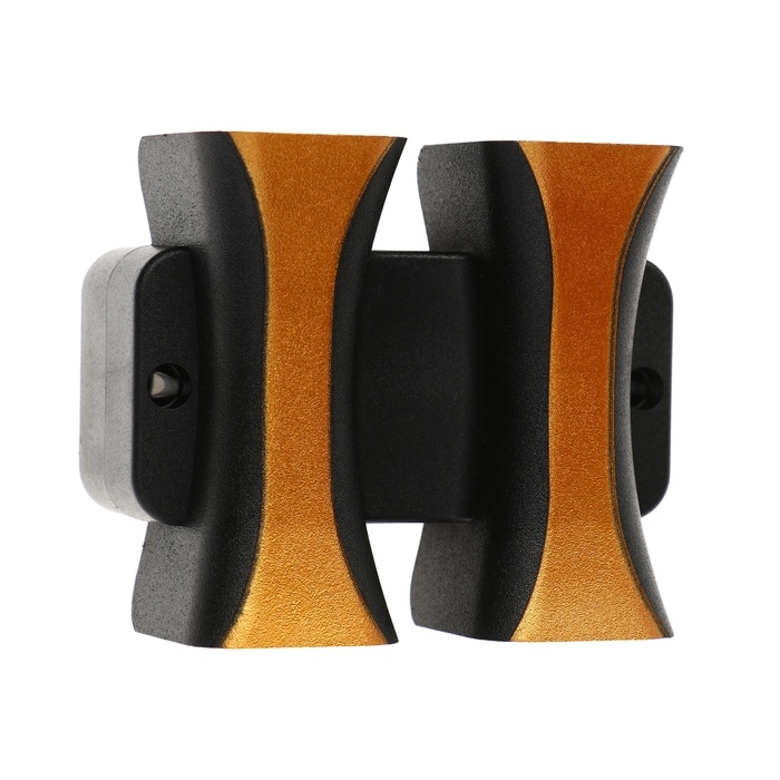 Светильник фасадный «Элегант», FSD-043, 4 Вт, 3000К, 2 луча, IP65, 220 В, пластик, черный Светильник фасадный «Элегант», FSD-043, 4 Вт, 3000К, 2 луча, IP65, 220 В, пластик, черный