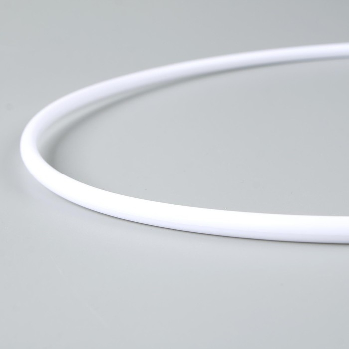 Основа для изготовления ловца снов «Кольцо», цвет белый Основа для изготовления ловца снов «Кольцо», цвет белый