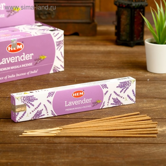 Благовония Благовония "HEM" 15 гр. Масала Лаванда