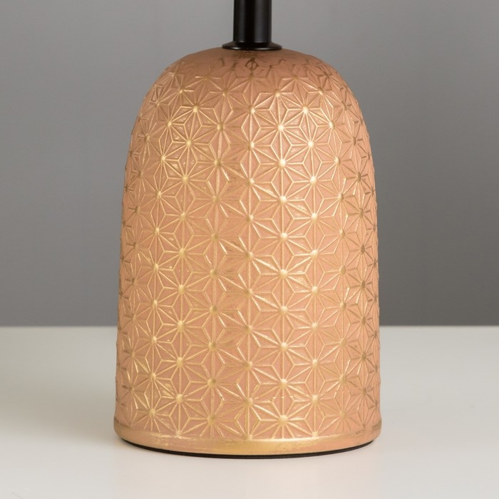 Настольная лампа Настольная лампа "Глория" Е27 40Вт терракотовый-золотой 20х20х32 см