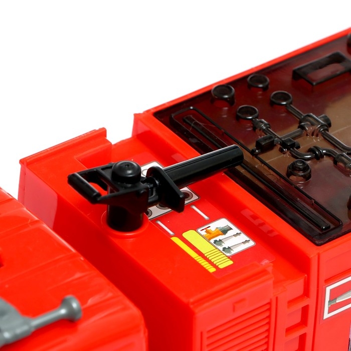 Машина «Пожарная служба», световые и звуковые эффекты, работает от батареек Машина «Пожарная служба», световые и звуковые эффекты, работает от батареек