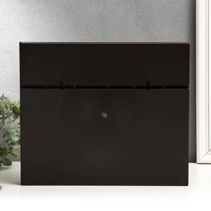 Ключница Ключница "Секрет отношений" Венге 26,5х31,5х4,5 см