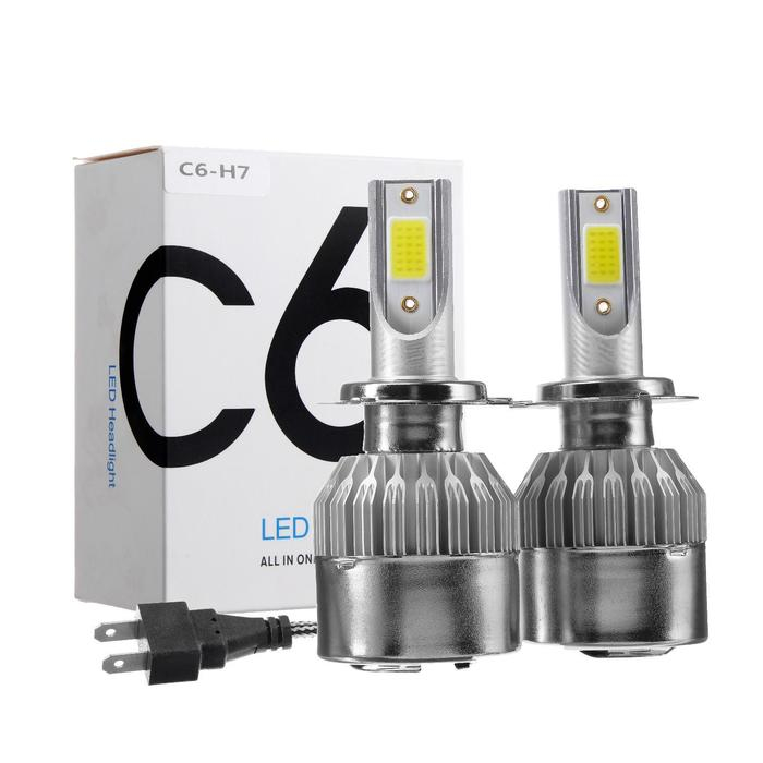 Автолампа светодиодная Н7, 36 Вт, 3800 Лм, набор 2 шт Автолампа светодиодная Н7, 36 Вт, 3800 Лм, набор 2 шт