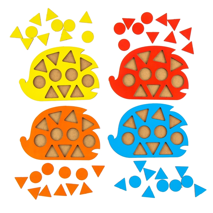 Мозаика «Ёжик в лесу», 15 × 10 см, набор 4 шт. Мозаика «Ёжик в лесу», 15 × 10 см, набор 4 шт.