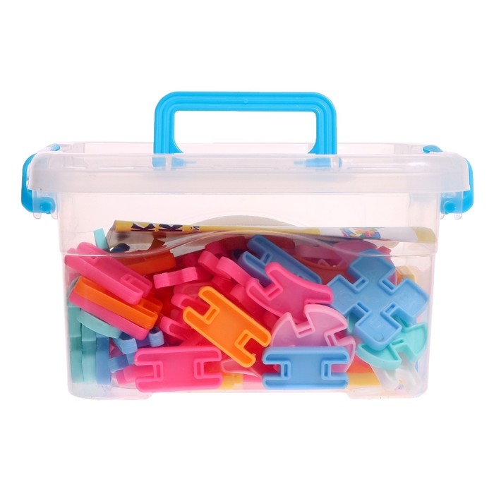 Конструктор «Фикси-пикси», в контейнере, 108 деталей Конструктор «Фикси-пикси», в контейнере, 108 деталей