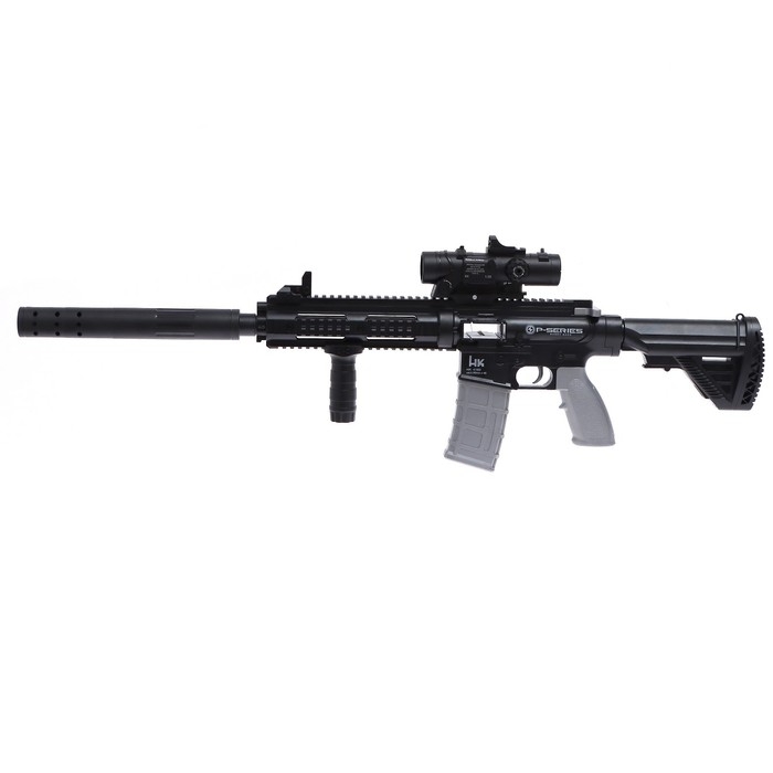 Автоматический бластер «Профессионал», стреляет мягкими пулями Автоматический бластер «Профессионал», стреляет мягкими пулями