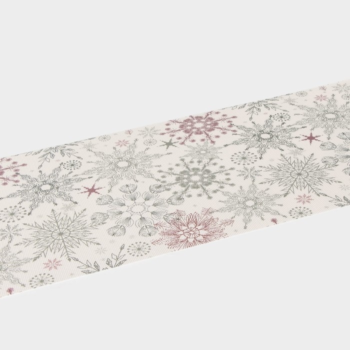 Дорожка новогодняя на стол Доляна «Новый год», сервировочная, 180×30 см Дорожка новогодняя на стол Доляна «Новый год», сервировочная, 180×30 см