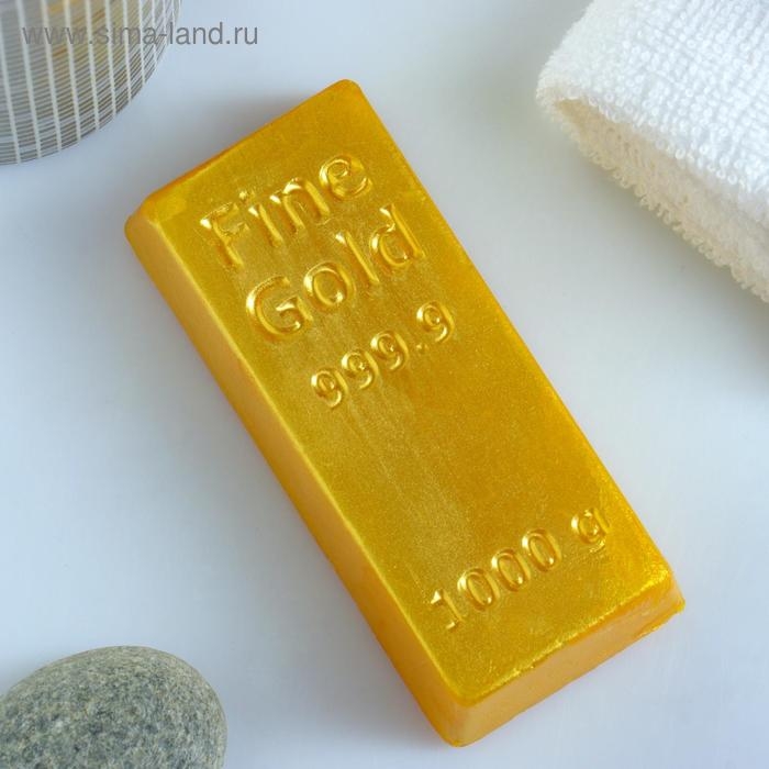 Фигурное мыло "Слиток золота" 100гр