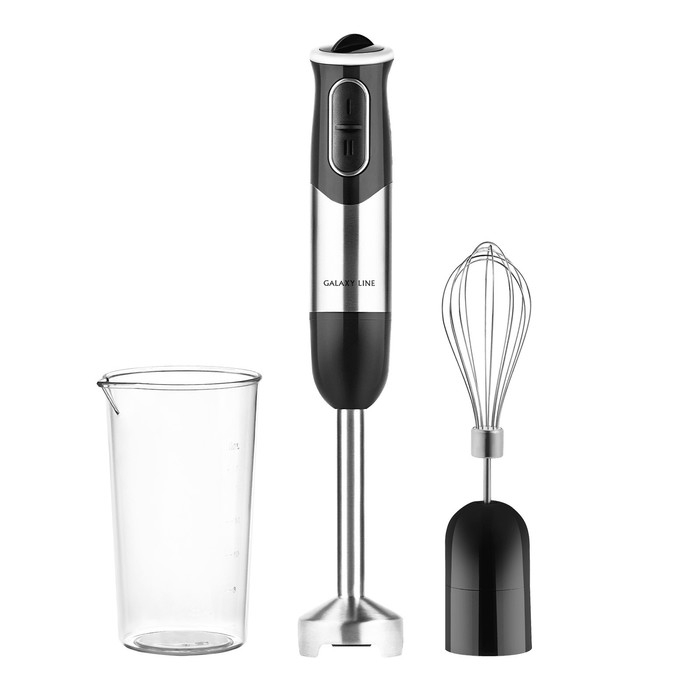 Блендер Galaxy LINE GL 2138, погружной, 1000 Вт, 0.6 л, 2 скорости, чёрно-серый Блендер Galaxy LINE GL 2138, погружной, 1000 Вт, 0.6 л, 2 скорости, чёрно-серый