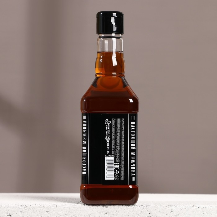 Гель для душа во флаконе виски «Крутой мужик», 500 мл, аромат сандала и бергамота, Новый Год Гель для душа во флаконе виски «Крутой мужик», 500 мл, аромат сандала и бергамота, Новый Год