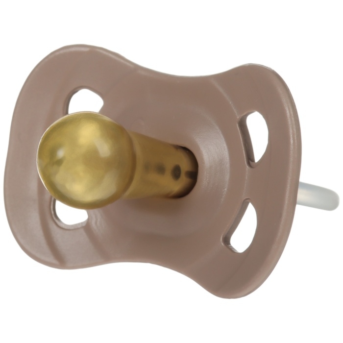 Соска - пустышка латексная классическая «Мишка», от 0 мес., цвет коричнеый Соска - пустышка латексная классическая «Мишка», от 0 мес., цвет коричнеый