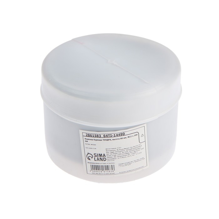Коронка буровая ТУНДРА, высота 60 мм, М22 х 100 мм Коронка буровая ТУНДРА, высота 60 мм, М22 х 100 мм
