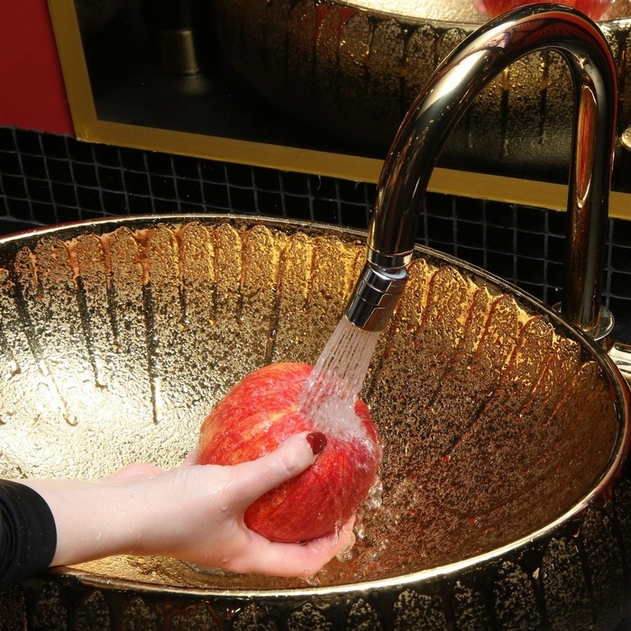 Аэратор Accoona A464-8, внутренняя резьба, 2-х режимный, поворотный механизм, латунь Аэратор Accoona A464-8, внутренняя резьба, 2-х режимный, поворотный механизм, латунь