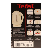 Чайник электрический Tefal BF925232, пластик, 1.7 л, 2400 Вт, бежевый