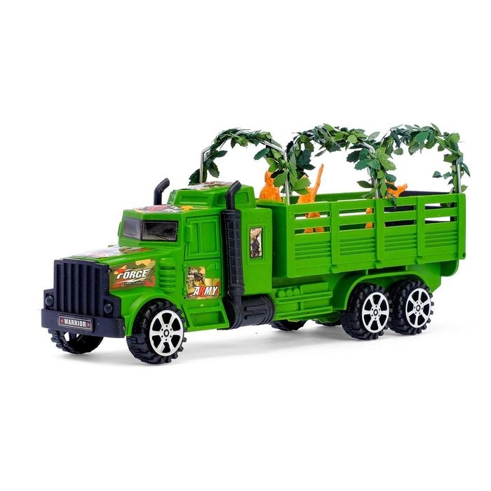 Грузовик инерционный &laquo;Военный&raquo;, с солдатами