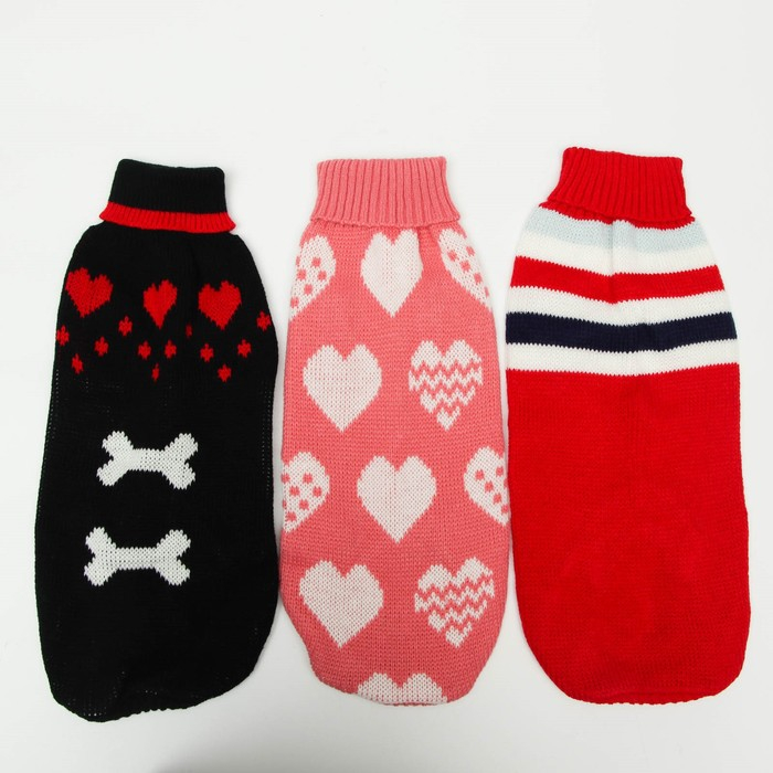 Свитер, размер 14 (ДС 40-55, ОШ 20-35, ОГ 36-51 см), микс расцветок Свитер, размер 14 (ДС 40-55, ОШ 20-35, ОГ 36-51 см), микс расцветок