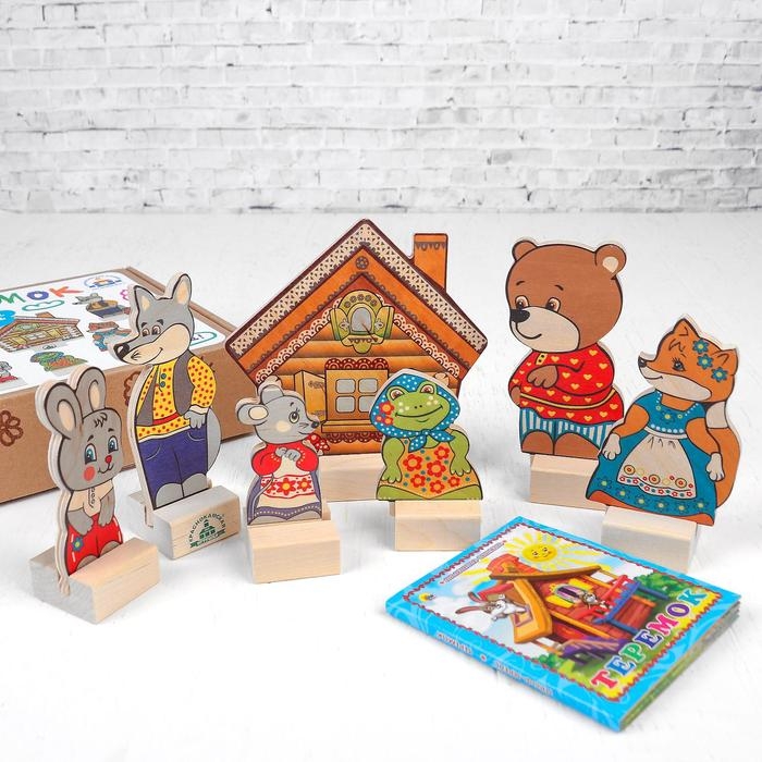 Театр на столе «Теремок» ( микрогофра ) Театр на столе «Теремок» ( микрогофра )