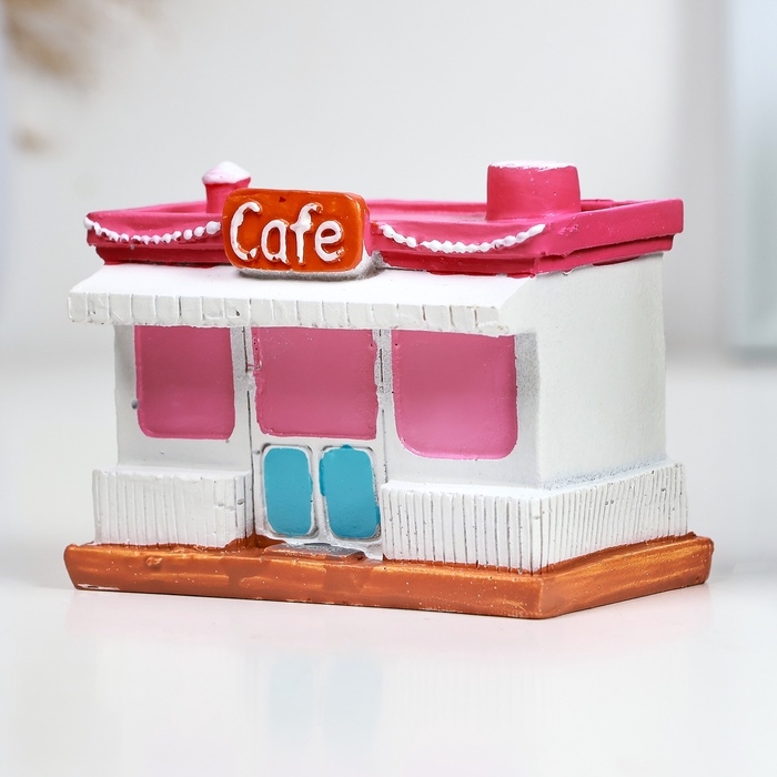 Фигурка  Фигурка "Домик Кафе" 5,5х8х4,5см