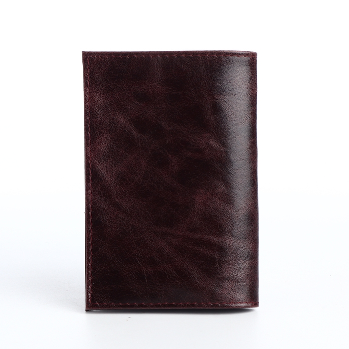 Обложка для паспорта, цвет коричневый Обложка для паспорта, цвет коричневый