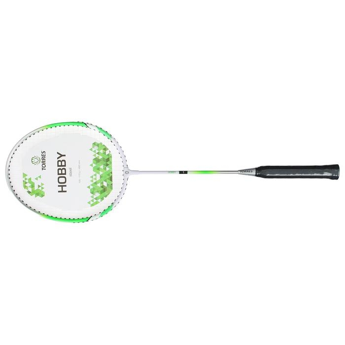 Ракетка для бадминтона TORRES Hobby 1, алюминий Ракетка для бадминтона TORRES Hobby 1, алюминий