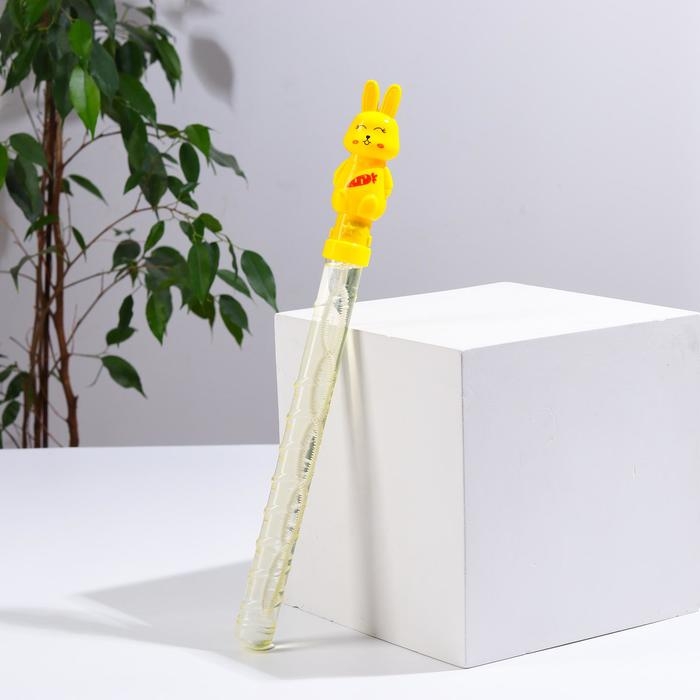 Мыльные пузыри «Зайчики с морковкой» 37 × 3 × 4 см, 110 мл Мыльные пузыри «Зайчики с морковкой» 37 × 3 × 4 см, 110 мл