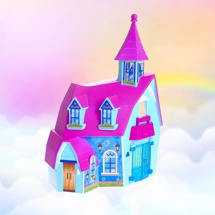 Замок для кукол «Принцессы» с аксессуарами, свет и звук