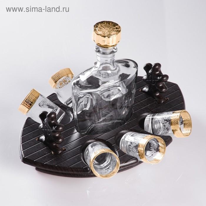 Мини-бар  Мини-бар "Фрегат" барокко, 7 предметов, 500/50 мл