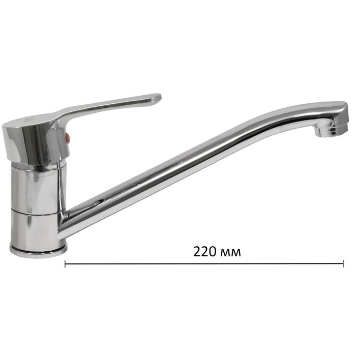 Смеситель для кухни Istok life Standard 0402.716, однорычажный, хром Смеситель для кухни Istok life Standard 0402.716, однорычажный, хром