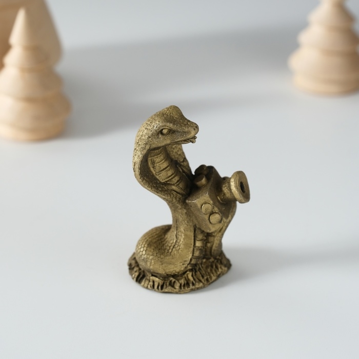 Сувенир полистоун Сувенир полистоун "Кобра с увлечением" МИКС 4х3х5 см