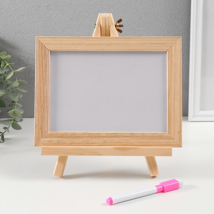 Сувенир дерево  Сувенир дерево "Магнитно-маркерная доска на мольберте" маркер 3,5х21х24 см