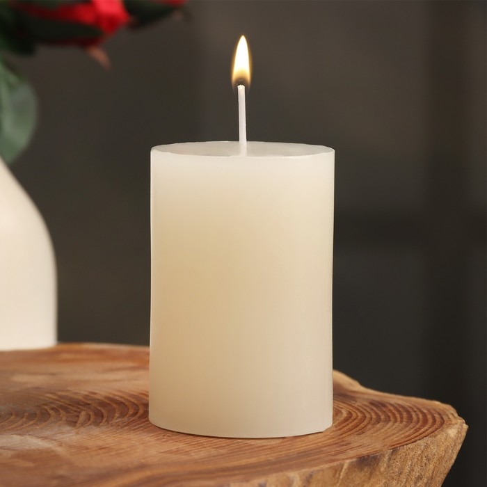 Свеча-цилиндр ароматическая Свеча-цилиндр ароматическая "Жасмин", 5х7,5 см