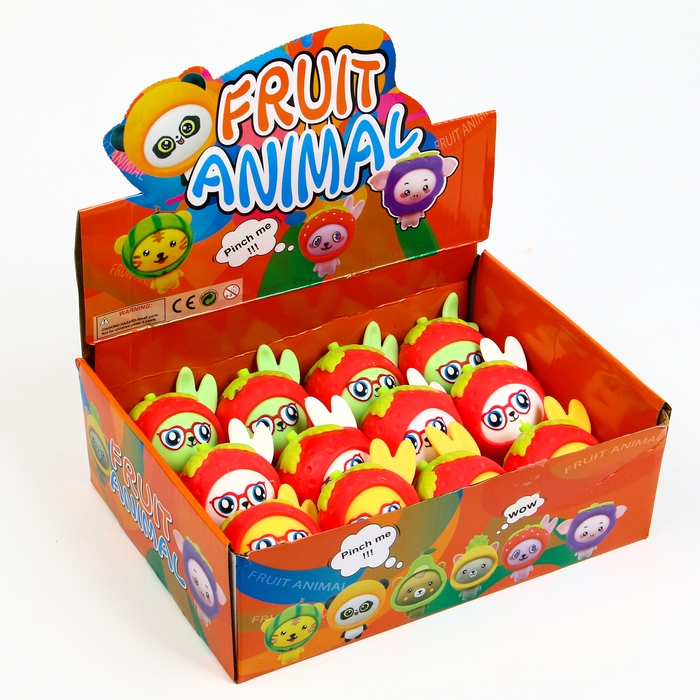 Мялка «Зайка» с пастой, цвета МИКС Мялка «Зайка» с пастой, цвета МИКС