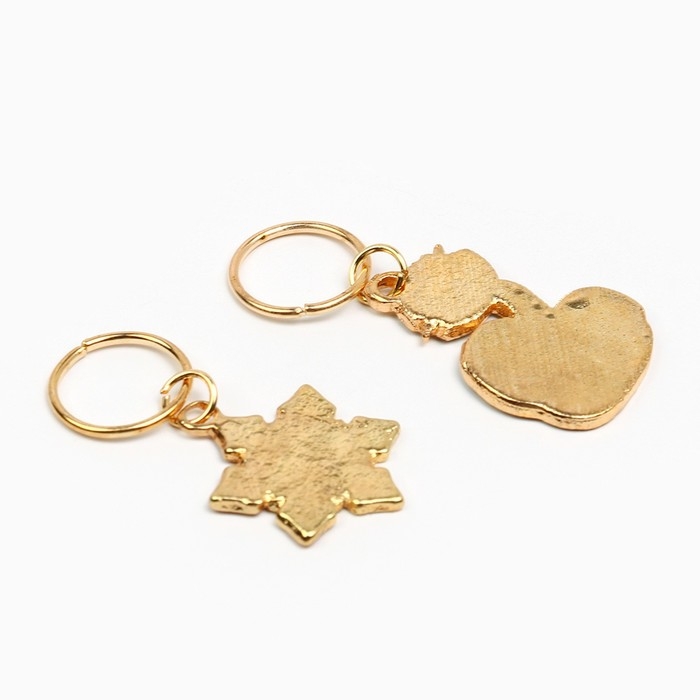 Пирсинг для волос новогодний «Для самой стильной» на Новый год, 12 шт Пирсинг для волос новогодний «Для самой стильной» на Новый год, 12 шт